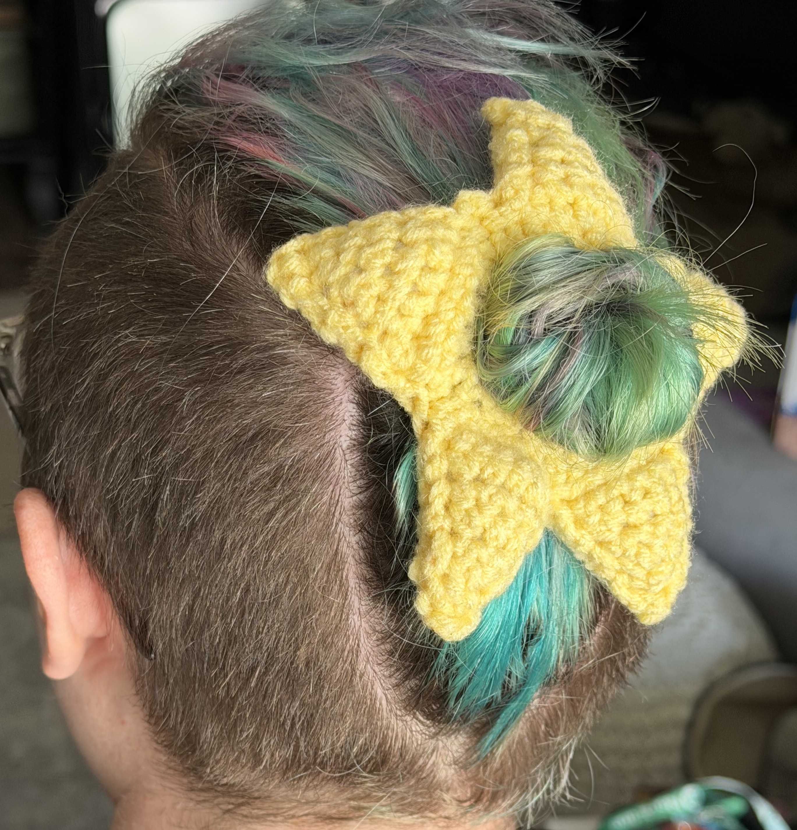 Star Bun Scrunchie